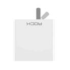 ROCK RH-PD64W T31 2C1A 65W Fast Charge Gallium Nitride Travel Charger, Specification: Set, CN Plug (White) - 1