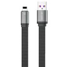 WK WDC-156i 6A 8 Pin Fast Charging Cable, Length: 1.5m (Black) - 1