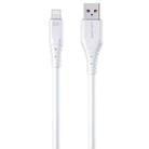 WK WDC-158i 6A 8 Pin Silicone Fast Charging Cable, Length: 1.5m - 1