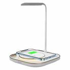 X3 15W 3 in 1 Wireless Charger, Table Lamp (White) - 1