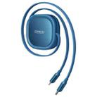 CAFELE 20WPD USB-C / Type-C to 8 Pin Retractable Charging Cable, Length: 1.2m(Blue) - 1