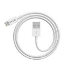 IVON CA70 8 Pin Fast Charging Data Cable, Length: 1m (White) - 1