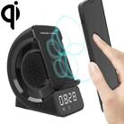 WD-200 10W 3 In 1 Multi-function Wireless Charger with Bluetooth Speaker Alarm Clock - 1