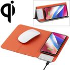 MOMAX QM2 Q.Mouse Pad Wireless Charging Folding Mouse Pad(Orange) - 1