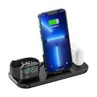 A32 3 in 1 Quick Wireless Charger for iPhone, iWatch, AirPods(Black) - 1