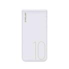 TECLAST T100P 10000mAh Charging Power Bank with Cable(White) - 1