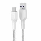 IVON CA85 Type-C / USB-C Super Fast Charging Data Cable, Length: 1m (White) - 1