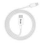 IVON CA93 20W PD USB-C / Type-C to 8 Pin TPE Fast Charging Data Cable, Cable Length: 1m - 1