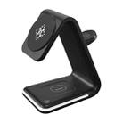 B17 3 in 1 Magnetic Wireless Vertical Charger (Black) - 1