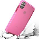 For   iPhone X / XS   Basketball Texture Anti-collision TPU Protective Case (Pink) - 1