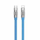 WK WDC-187 Qjie Series 20W USB-C/Type-C to 8 Pin Fast Charge Data Cable, Length: 1m(Blue) - 1