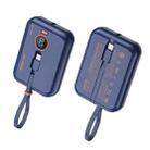 WK WP-261 10000mAh Mini Series 22.5W Fast Charge Power Bank with Cable (Blue) - 1