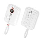 WK WP-261 10000mAh Mini Series 22.5W Fast Charge Power Bank with Cable (White) - 1