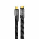 WK WDC-192 Mech Series 100W USB-C/Type-C to USB-C/Type-C Fast Charge Data Cable, Length: 1m(Tarnish) - 1
