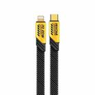 WK WDC-191 Mech Series PD 20W USB-C/Type-C to 8 Pin Fast Charge Data Cable, Length: 1m(Yellow) - 1