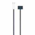 USB-C / Type-C to Magsafe 3 Braided Fast Charging Data Cable, Length: 2m (Blue) - 1