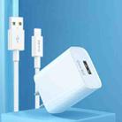 Great Wall GA2-10A 10.5W USB Smart Charger Set with USB to 8 Pin Cable, Plug Type: CN Plug - 1