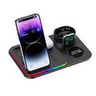 30W 4 in 1 Multifunctional Wireless Charger (Black) - 1