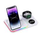 30W 4 in 1 Multifunctional Wireless Charger (White) - 1