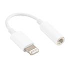 8 Pin to 3.5mm Earphone Interface Adapter, Support Calling - 1