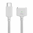 140W USB-C / Type-C to MagSafe 3 Magnetic Fast Charging Cable, Length:2m (White) - 1