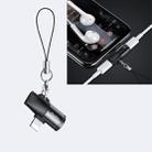 TOTUDESIGN EAUC-22 Revial Series 8 Pin Male to 8 Pin + 8 Pin Female 2 in 1 Mini Portable Audio & Charging Adapter - 1