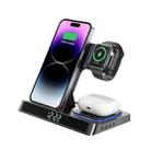 WIWU Wi-W006 5 in 1 15W Wireless Charger (Black) - 1