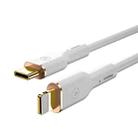 WIWU Vitality Series WI-C018 PD27W USB-C / Type-C to 8 Pin Fast Charging Data Cable, Length: 1.2m (White) - 1