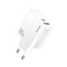 WK WP-U116 Sonic 65W USB+USB-C/Type-C Fast Charge Charger, Specifications: EU Plug - 1