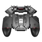 AK77 Plug-in Edition Six-finger Linkage Multi-function Mobile Phone Gamepad with Bracket, Suitable for 4.7-6.5 inch Mobile Phones - 1