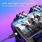 AK77 Plug-in Edition Six-finger Linkage Multi-function Mobile Phone Gamepad with Bracket, Suitable for 4.7-6.5 inch Mobile Phones - 7