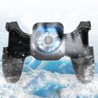 S-02 Six-finger Linkage Cool Wind Cooling Mobile Phone Gamepad with Bracket, Suitable for 4.7-6.5 inch Mobile Phones - 1