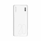 TECLAST C20-L 20000mAh Charging Power Bank with Cable (White) - 1