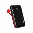 TECLAST D10Pro-GK 10000mAh PD 22.5W QC3.0 Fast Charging Power Bank with Cable(Red) - 1