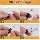 2 PCS Anti-break USB Charge Cable Winder Protective Case Protection Sleeve(Orange) - 5