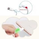 2 PCS Anti-break USB Charge Cable Winder Protective Case Protection Sleeve(White) - 4