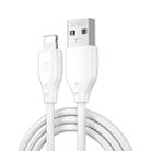 WIWU Wi-C001 Pioneer Series USB to 8 Pin 2.4A Charging Data Cable(White) - 1