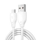 WIWU Wi-C001 Pioneer Series USB to Micro USB 2.4A Charging Data Cable(White) - 1