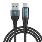 Yesido CA62 2.4A USB to USB-C / Type-C Charging Cable, Length: 1.2m - 1