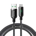 Yesido CA85 5A 66W USB to USB-C / Type-C Digital Display Fast Charging Cable, Length: 1.2m - 1