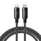 Yesido CA86 20W USB-C / Type-C to 8 Pin Digital Display Fast Charging Cable, Length: 1.2m - 1