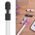 Multi-function Anti Lost Silicone Protective Cap Cover for Apple Pencil(Gray) - 1