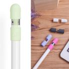 Multi-function Anti Lost Silicone Protective Cap Cover for Apple Pencil(Fluorescent Green) - 1