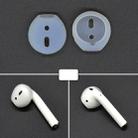 2 PCS Earphone Silicone Ear Caps Earpads for Apple AirPods / EarPods(Transparent) - 1