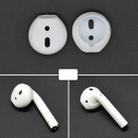 2 PCS Earphone Silicone Ear Caps Earpads for Apple AirPods / EarPods(White) - 1