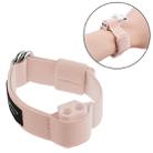 Outdoor Sport Anti-lost Wireless Earphone Holder Case Storage Rack Wrist Band Strap for Apple AirPods 1 / 2(Pink) - 1
