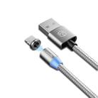 CaseMe 8 Pin to USB Magnetic Charging Cable for Series 1, Length : 1m(Silver) - 1