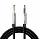 IVON CA55 3.5mm Male to Male AUX Audio Cable, Cable Length: 1m(Black) - 1