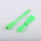USB-C / Type-C Bendable Mini Strong Wind Long Handle Small Fan, For Galaxy S8,Huawei P10 Plus / P9 and Other Type-C Socket phones(Green) - 4