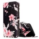 For iPhone X / XS Azalea Pattern Horizontal Flip Leather Case with Holder & Card Slots & Wallet - 1